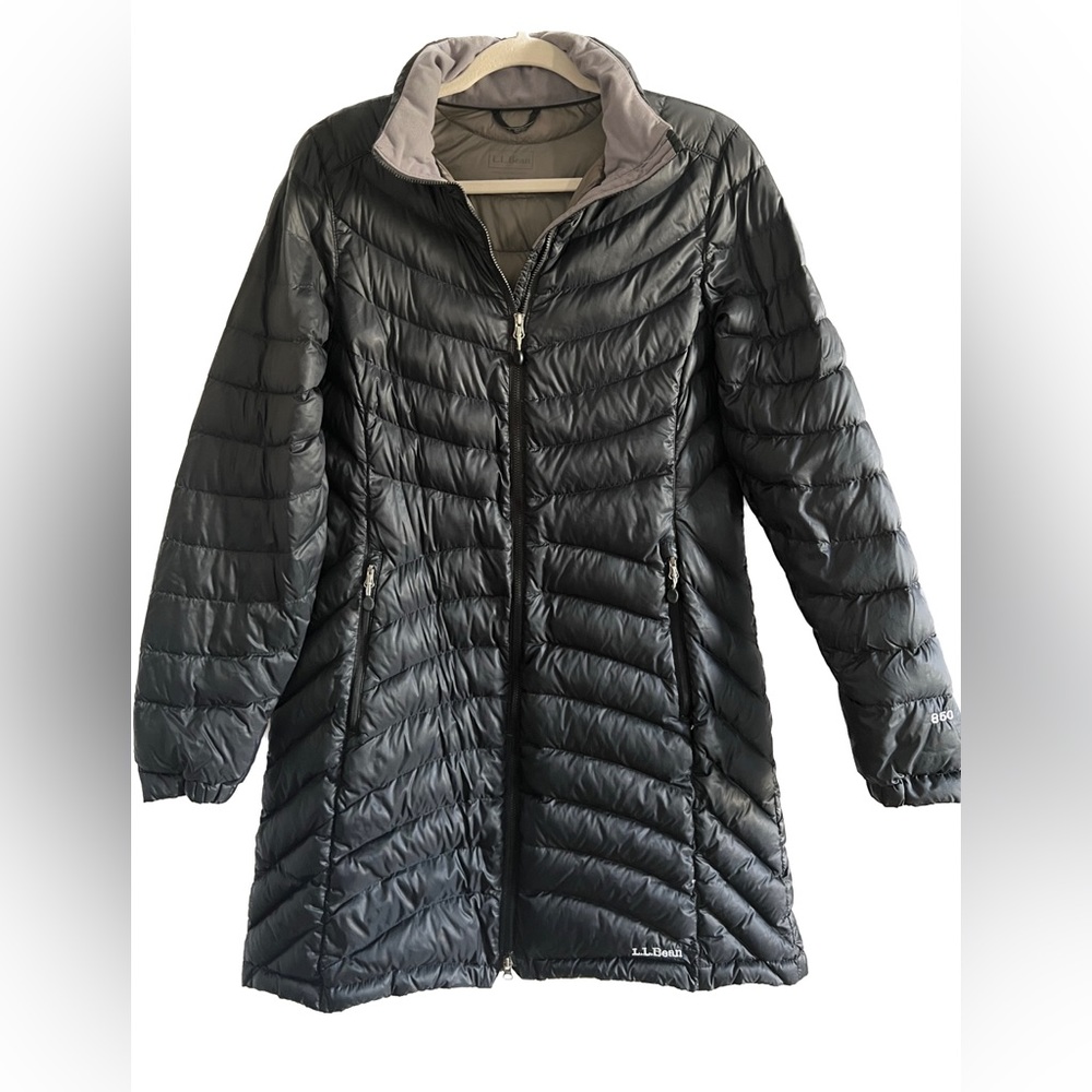 L.L. Bean Women’s Ultralight 850 Down Knee-length Coat Small